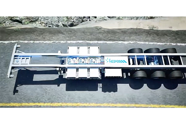 電動(dòng)半掛底盤